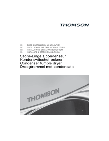 Thomson TFT7000I Manuel du propriétaire | Fixfr