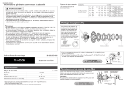 Shimano FH-6500 Manuel du propriétaire