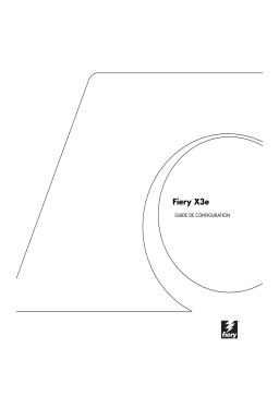 Konica Minolta FIERY X3E FOR CF2001P Manuel utilisateur