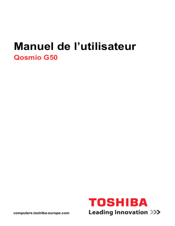 Toshiba QOSMIO G50 Manuel du propriétaire | Fixfr