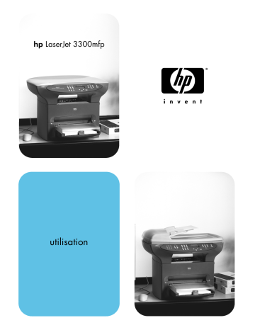 HP LASERJET 3300 MULTIFUNCTION PRINTER Manuel du propriétaire | Fixfr