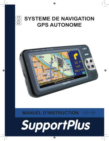 SP GPS22A 0933 | SUPPORTPLUS SYSTEME DE NAVIGATION GPS SP-GPS-22A0933 Manuel du propriétaire | Fixfr