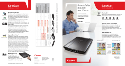 Canon SCANNER RANGE LEAFLET 2013 Manuel utilisateur