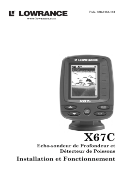 Lowrance X67C Manuel du propriétaire