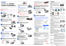 Epson Stylus CX6400 Manuel du propriétaire