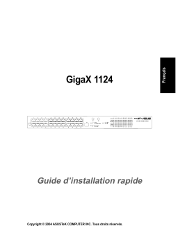 Asus GigaX 1124 Manuel du propriétaire