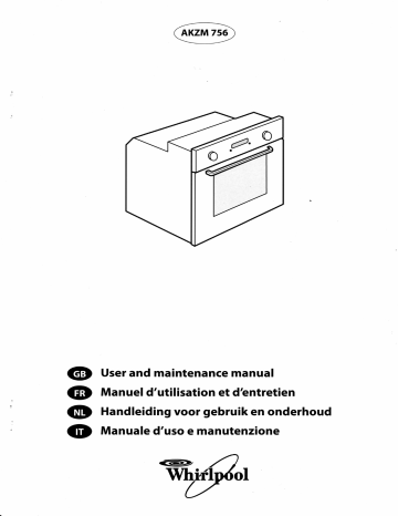 Whirlpool AKZM 756 Manuel du propriétaire | Fixfr