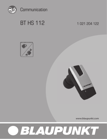 Blaupunkt BT HS 112 Manuel du propriétaire | Fixfr