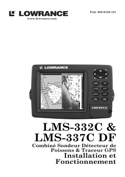 Lowrance LMS-332C Manuel utilisateur