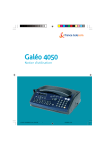 FRANCE TELECOM GALEO 4050 Manuel utilisateur