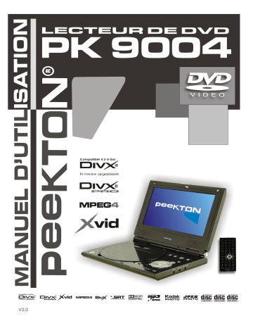 PEEKTON PK 9004 Manuel du propriétaire | Fixfr