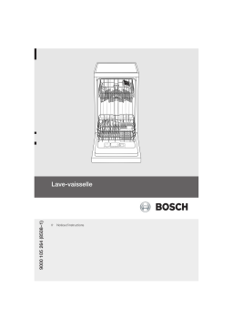 Bosch SRI33E02EU Manuel du propriétaire