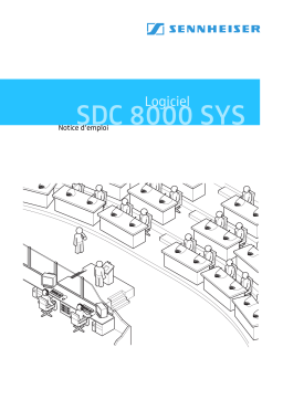Sennheiser SDC 8000 SYS Manuel utilisateur