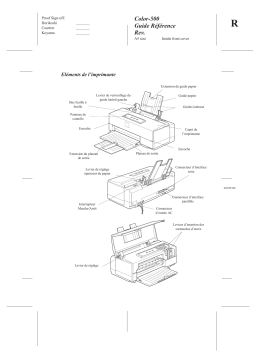 Epson Stylus Color 500 Manuel du propriétaire