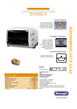 DeLonghi EO3850.A Manuel utilisateur