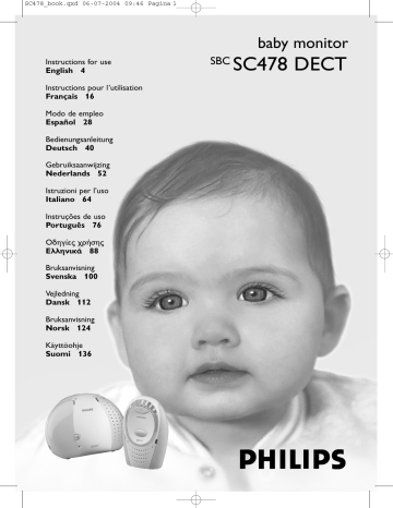 Philips SBCSC478 Manuel du propriétaire | Fixfr