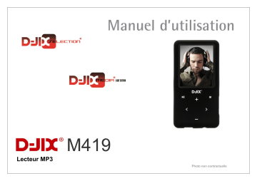 D-JIX M419 Manuel du propriétaire | Fixfr