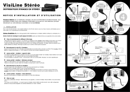 CGV VISILINE STEREO Manuel du propriétaire