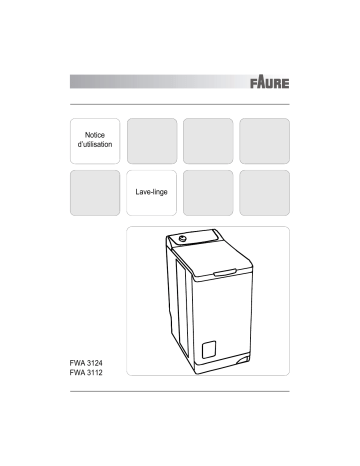 Faure FWA3124 Manuel du propriétaire | Fixfr