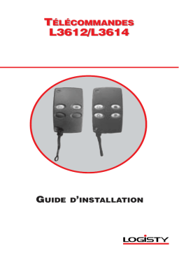 LOGISTY L3612 Manuel du propriétaire