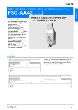 Omron F3C-AA42 Manuel du propriétaire