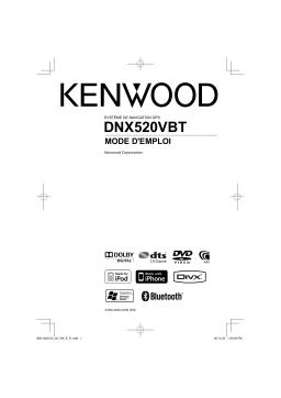 Kenwood DNX520VBT Manuel du propriétaire