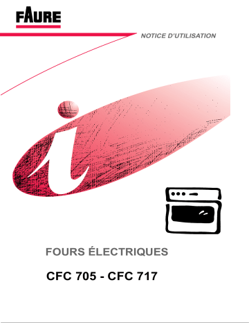 Faure CFC717N Manuel du propriétaire | Fixfr