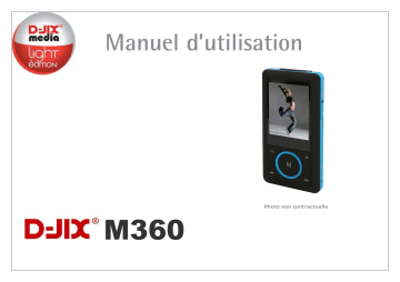D-JIX M360 Manuel du propriétaire | Fixfr