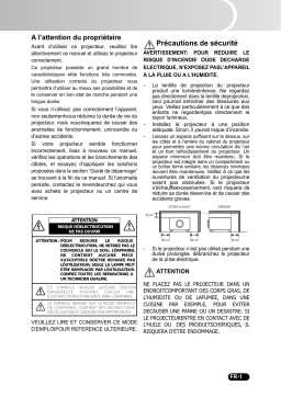 Sanyo PDG-DSU20N Manuel du propriétaire