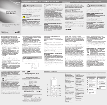 Samsung m2510 Manuel du propriétaire | Fixfr