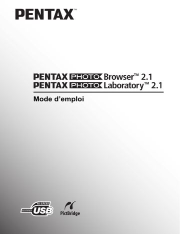 PHOTO BROWSER 2.1 | Pentax PHOTO LABORATORY 2.1 Manuel du propriétaire | Fixfr