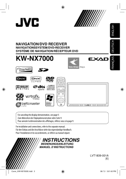 JVC KW-NX7000 Manuel du propriétaire