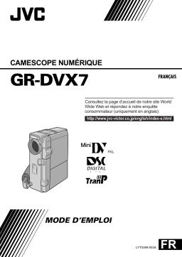 JVC GR-DVX7 Manuel du propriétaire