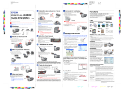 Epson Stylus CX6600 Manuel du propriétaire