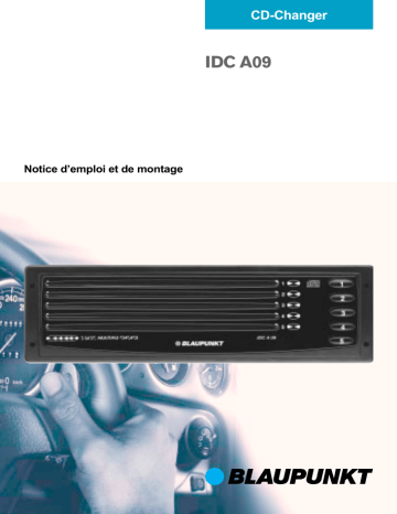 IDC A09 1 DIN CHANGER TI | Blaupunkt IDC-A09 Manuel du propriétaire | Fixfr