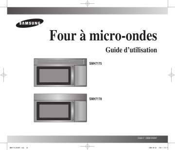 Samsung SMH7175WF Manuel du propriétaire | Fixfr