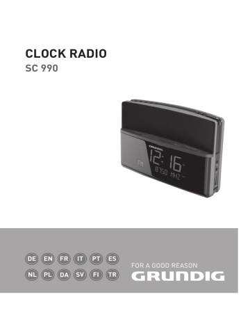 Grundig Sonoclock 990 Manuel du propriétaire | Fixfr
