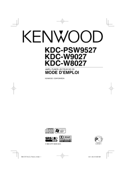 Kenwood KDC-W9027 Manuel du propriétaire