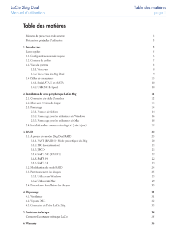 LaCie 2big Dual Manuel du propriétaire | Fixfr