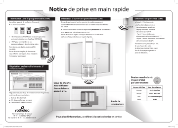 ROTHELEC CHAUFFAGE ECO-ELECTRIQUE Manuel du propriétaire | Fixfr