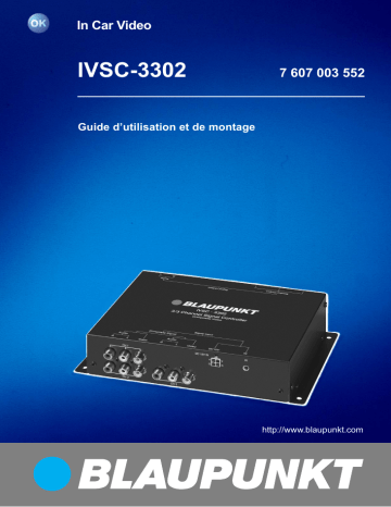 Blaupunkt IVSC-3302 Manuel du propriétaire | Fixfr