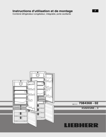 Liebherr ICUNS 3023 Manuel du propriétaire | Fixfr