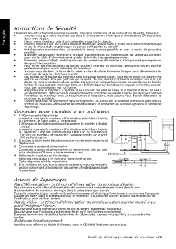 Acer G195HQL Manuel du propriétaire