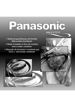 Panasonic NN-A873SBWPG Manuel du propriétaire