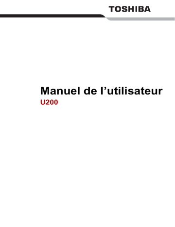 Toshiba SATELLITE PRO U200 Manuel du propriétaire | Fixfr