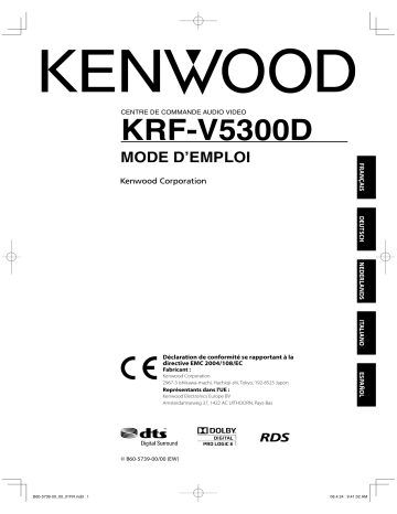 Manuel du propriétaire | Kenwood KRF-V5300D Manuel utilisateur | Fixfr