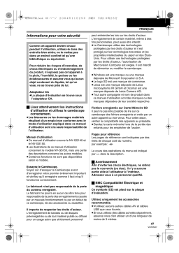 Panasonic nv-gs150 Manuel du propriétaire