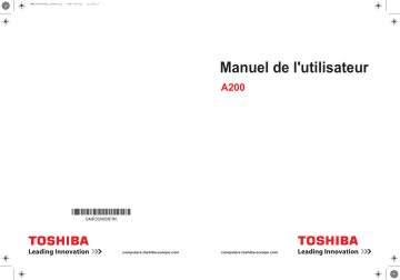 SATELLITE A200 (PSAE6) | SATELLITE A200 (PSAE3) | SATELLITE A200 (PSAE2) | SATELLITE PRO A200 (PSAE4) | EQUIUM A200 (PSAE5) | SATELLITE PRO A200 (PSAE1) | SATELLITE A200 (PSAEC) | SATELLITE A200 (PSAE0) | Toshiba EQUIUM A200 (PSAE0) Manuel du propriétaire | Fixfr