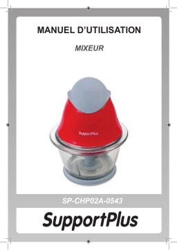 SUPPORTPLUS MIXER SP-CHP02A-0543 Manuel du propriétaire