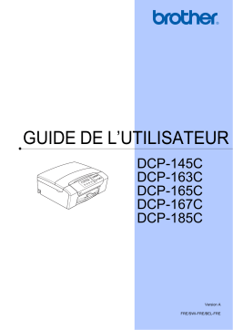 Brother DCP-163C Manuel du propriétaire